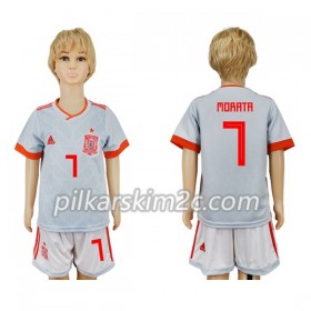 Koszulka Hiszpania Morata 7 Dziecięca Precz Mistrzostwa Świata 2018 - Koszulki Piłkarskie